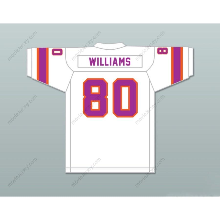 CUSTOM ANY Name Number 1974-75 WFL DAVE WILLIAMS 80 SOUTHERN CALIFORNIA SUN ROAD Football Jersey Top Stitched S-6XL