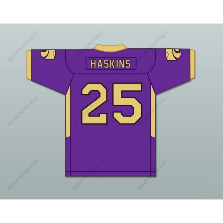 CUSTOM ANY Name Number HASSAN HASKINS 25 EUREKA HIGH SCHOOL WILDCATS Football Jersey Top Stitched S-6XL