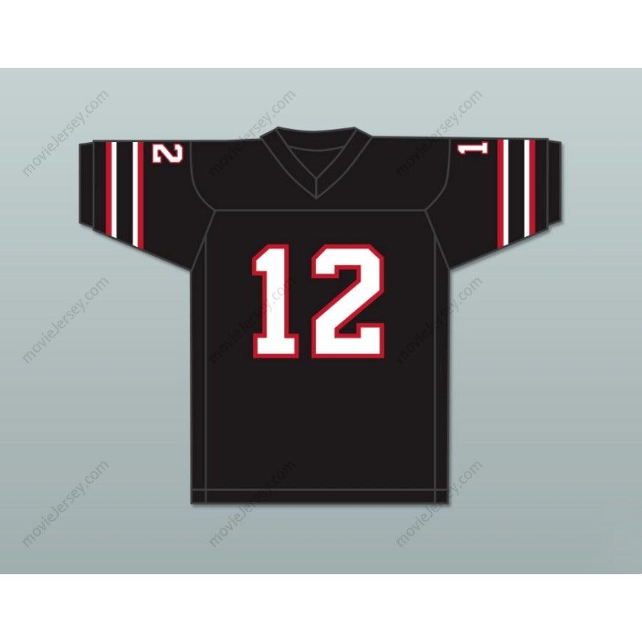 CUSTOM ANY Name Number 1984 USFL JIM KELLY 12 HOUSTON GAMBLERS ROAD Football Jersey Top Stitched S-6XL