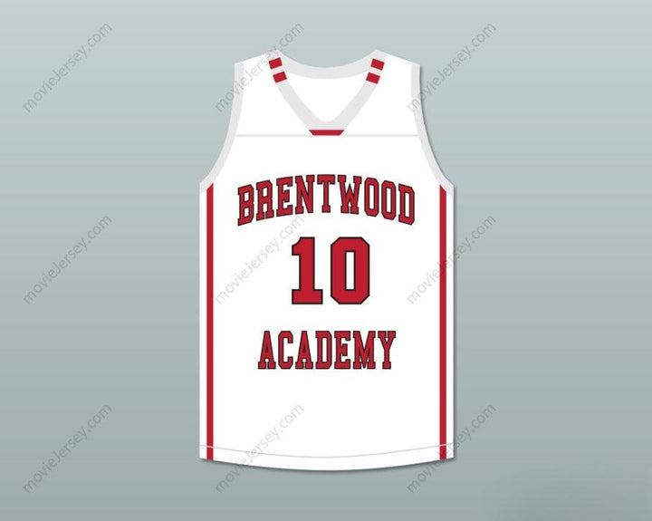 CUSTOM ANY Name Number DARIUS GARLAND 10  ACADEMY  WHITE BASKETBALL JERSEY 1 Top Stitched S-6XL