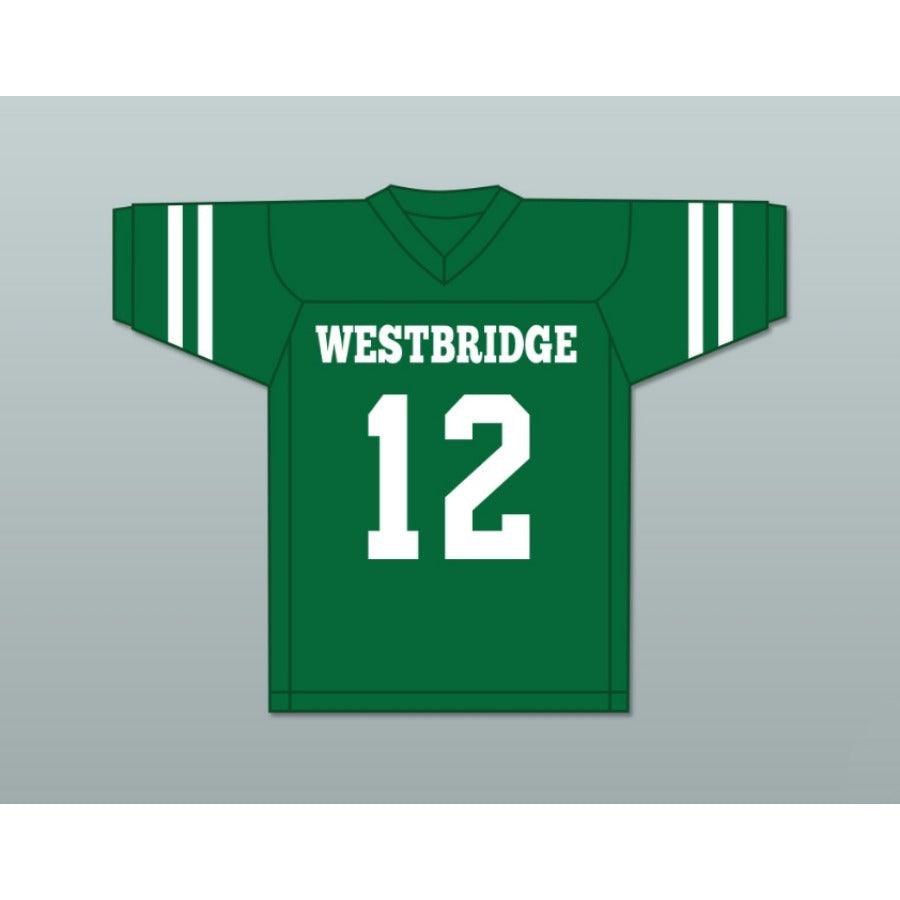 CUSTOM ANY Name Number MILO VENTIMIGLIA LETTERMAN 12 WESTBRIDGE HIGH SCHOOL Football Jersey Top Stitched S-6XL