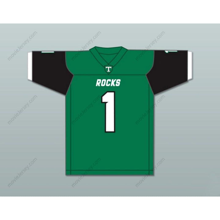 CUSTOM ANY Name Number RONDALE MOORE 1 TRINITY HIGH SCHOOL SHAMROCKS Football Jersey Top Stitched S-6XL
