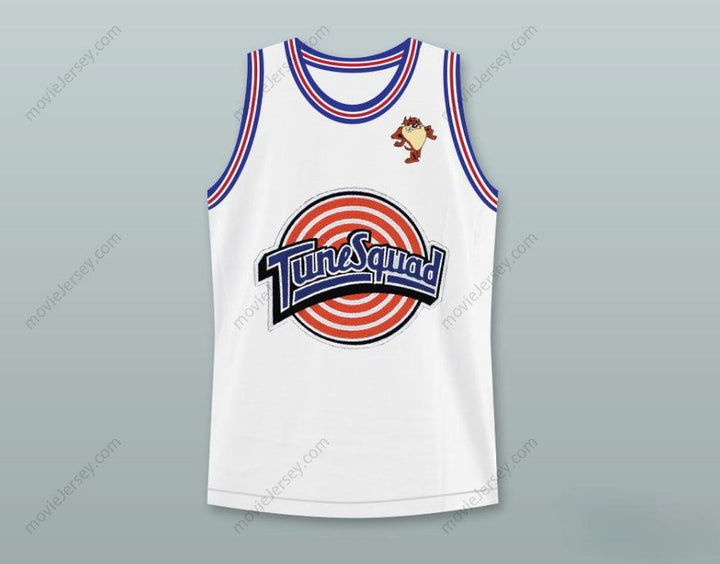 CUSTOM ANY Name Number SPACE JAM TUNE SQUAD TAZ! BASKETBALL JERSEY WITH TAZ PATCH Top Stitched S-6XL