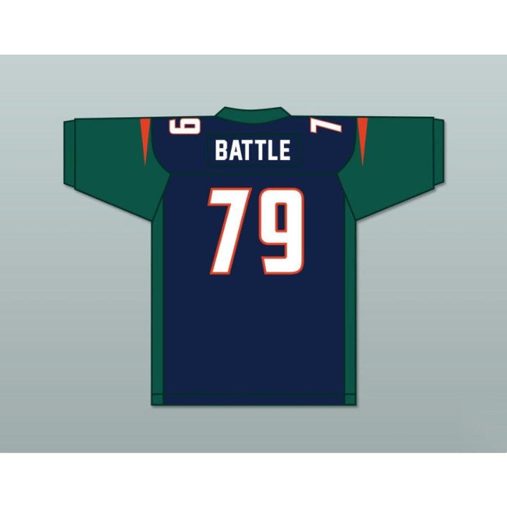 CUSTOM ANY Name Number ISAIAH BATTLE 79 SEATTLE HOME Football Jersey Top Stitched S-6XL