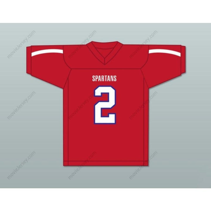 CUSTOM ANY Name SPARTANS RED KENNY PICKETT 2 OCEAN TOWNSHIP HIGH SCHOOL Football Jersey Top Stitched S-6XL