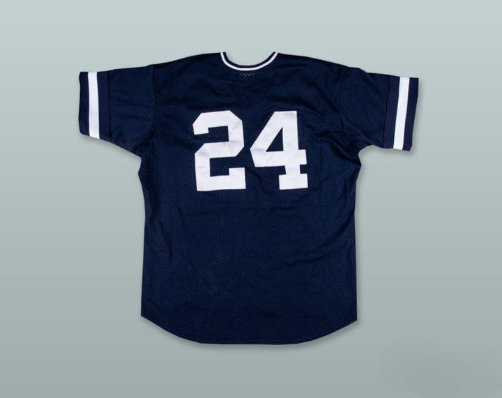 Custom Any Name Number DEREK JETER 24 NAVY BLUE BASEBALL JERSEY Top Stitched S-6XL