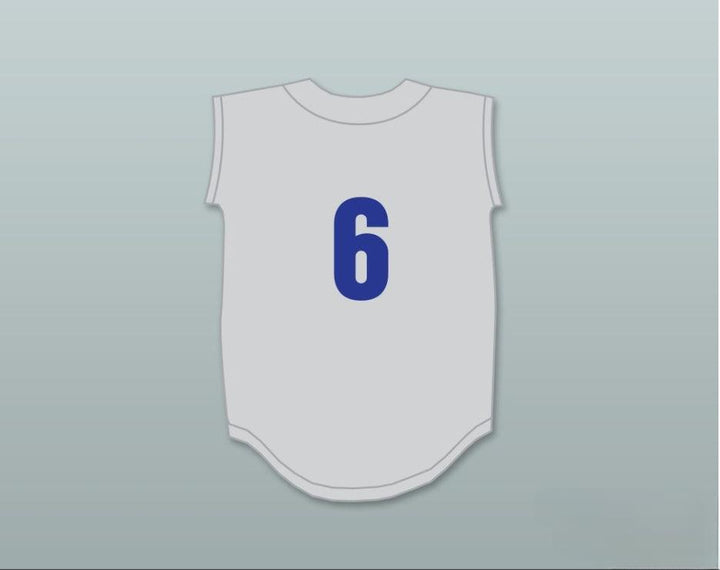 Custom Any Name Number MATT CHAPMAN 6 EL TORO HIGH SCHOOL CHARGERS GRAY BASEBALL JERSEY 1 Top Stitched S-6XL
