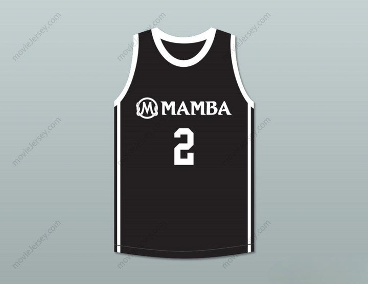 CUSTOM ANY Name Number GIANNA BRYANT 2 MAMBA BALLERS BLACK BASKETBALL JERSEY VERSION 2 Top Stitched S-6XL