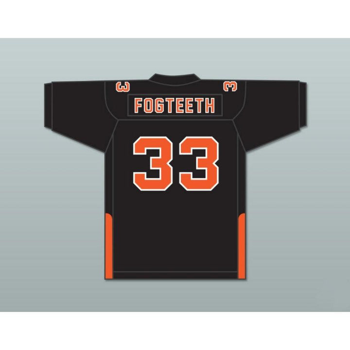 CUSTOM ANY Name Number ORC FOGTEETH 79  33 BLACK ORANGE Football Jersey Top Stitched S-6XL