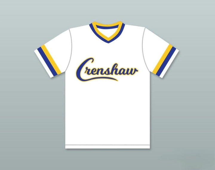 Custom Any Name Number DARRYL STRAWBERRY 18 CRENSHAW HIGH SCHOOL COUGARS WHITE BASEBALL JERSEY Top Stitched S-6XL