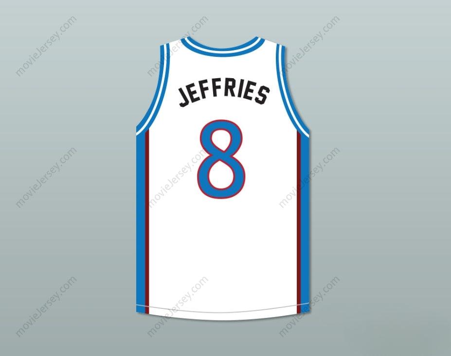 CUSTOM ANY Name Number JAMAL JEFFRIES 8 CHARLOTTE BEAT AWAY BASKETBALL JERSEY WITH UBA PATCH JUWANNA MANN Top Stitched S-6XL