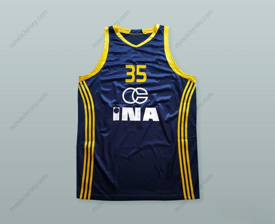 CUSTOM ANY Name Number DARIO SARIC 35 KK ZAGREB BASKETBALL JERSEY Top Stitched S-6XL