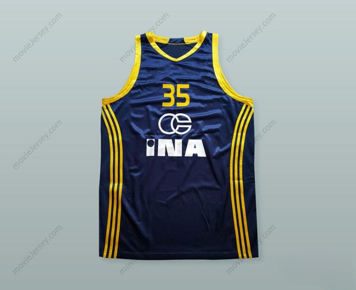 CUSTOM ANY Name Number DARIO SARIC 35 KK ZAGREB BASKETBALL JERSEY Top Stitched S-6XL