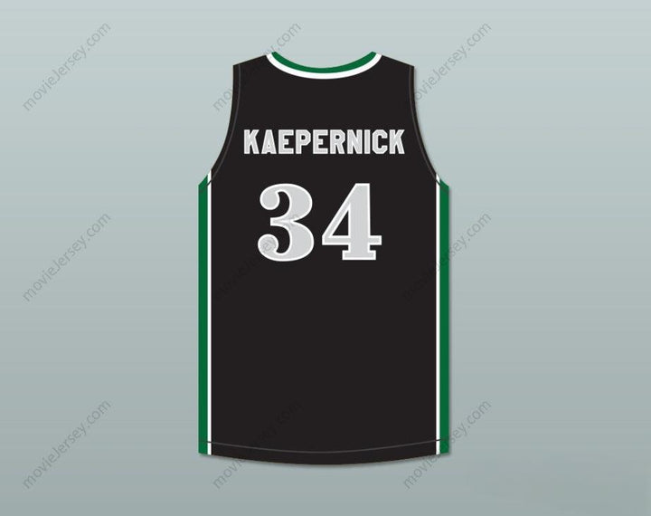 CUSTOM ANY Name Number COLIN KAEPERNICK 34 JOHN H. PITMAN HIGH SCHOOL PRIDE BLACK BASKETBALL JERSEY 2 Top Stitched S-6XL