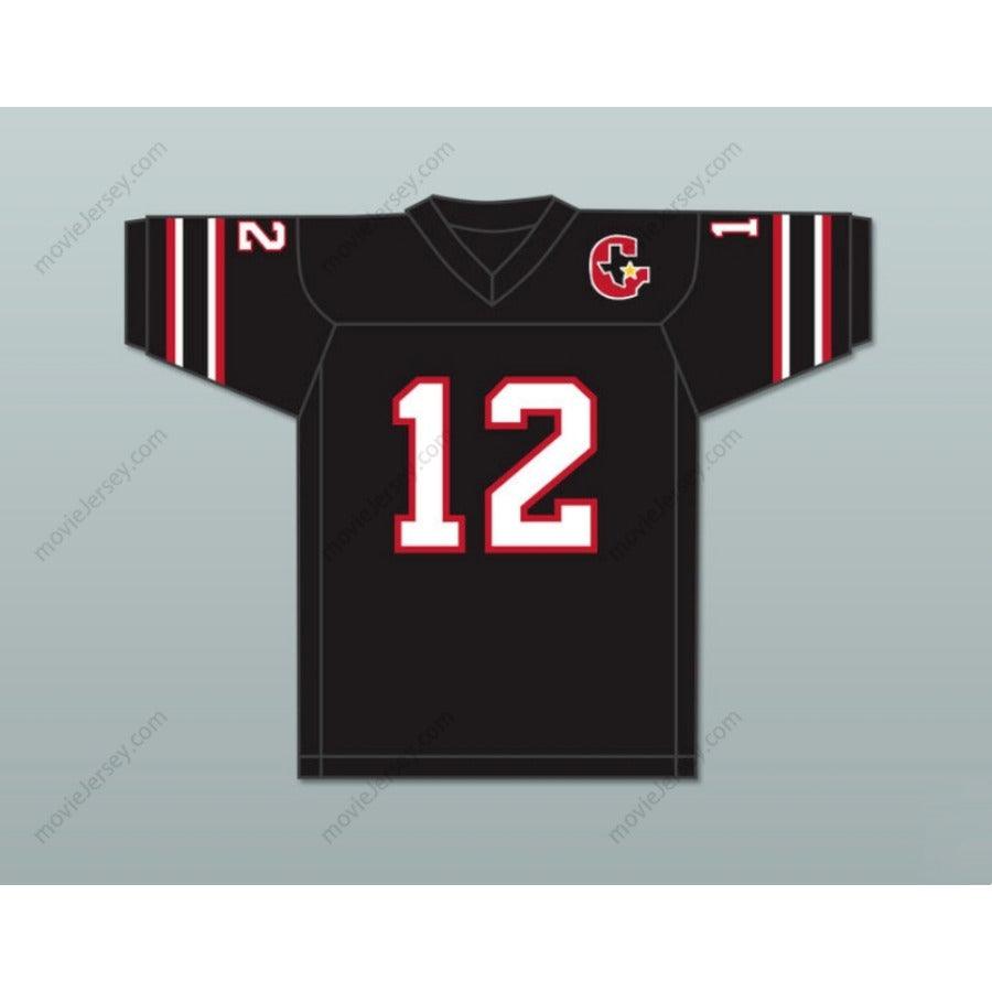 CUSTOM ANY Name Number 1984 USFL JIM KELLY 12 HOUSTON GAMBLERS ROAD Football Jersey Top Stitched S-6XL