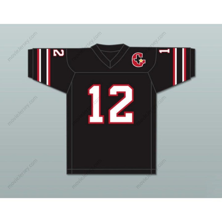 CUSTOM ANY Name Number 1984 USFL JIM KELLY 12 HOUSTON GAMBLERS ROAD Football Jersey Top Stitched S-6XL
