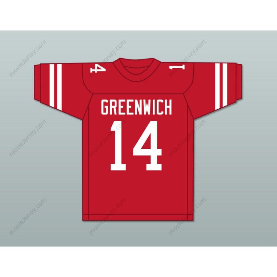 CUSTOM ANY Name Number STEVE YOUNG 14 GREENWICH HIGH SCHOOL CARDINALS Football Jersey Top Stitched S-6XL