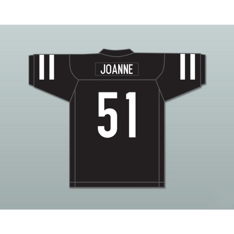 CUSTOM ANY Name Number LG JOANNE 51 PINK FOOTBALL JERSEY GAGA FIVE FOOT TWO Top Stitched S-6XL