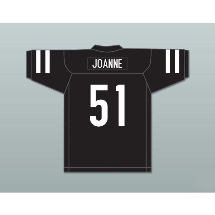 CUSTOM ANY Name Number LG JOANNE 51 PINK FOOTBALL JERSEY GAGA FIVE FOOT TWO Top Stitched S-6XL