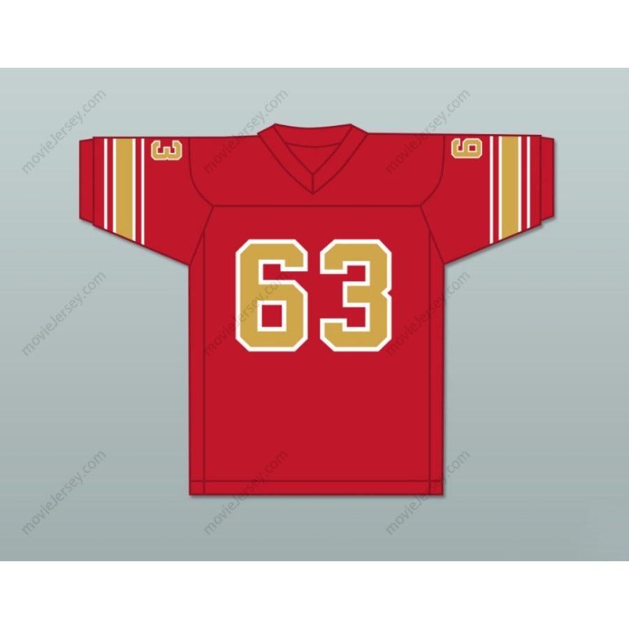 CUSTOM ANY Name Number 1983 USFL GEORGE GILBERT 63 PHILADELPHIA STARS ROAD Football Jersey Top Stitched S-6XL