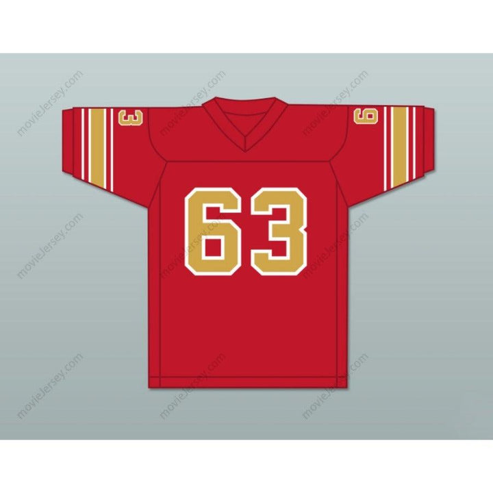 CUSTOM ANY Name Number 1983 USFL GEORGE GILBERT 63 PHILADELPHIA STARS ROAD Football Jersey Top Stitched S-6XL