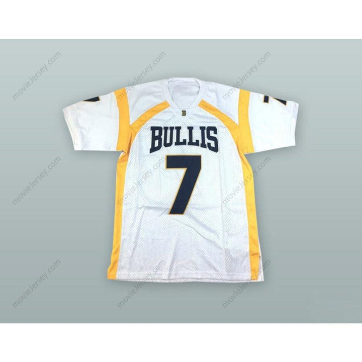 CUSTOM ANY Name Number DWAYNE HASKINS 7 SCHOOL BULLDOGS WHITE FOOTBALL JERSEY Top Stitched S-6XL