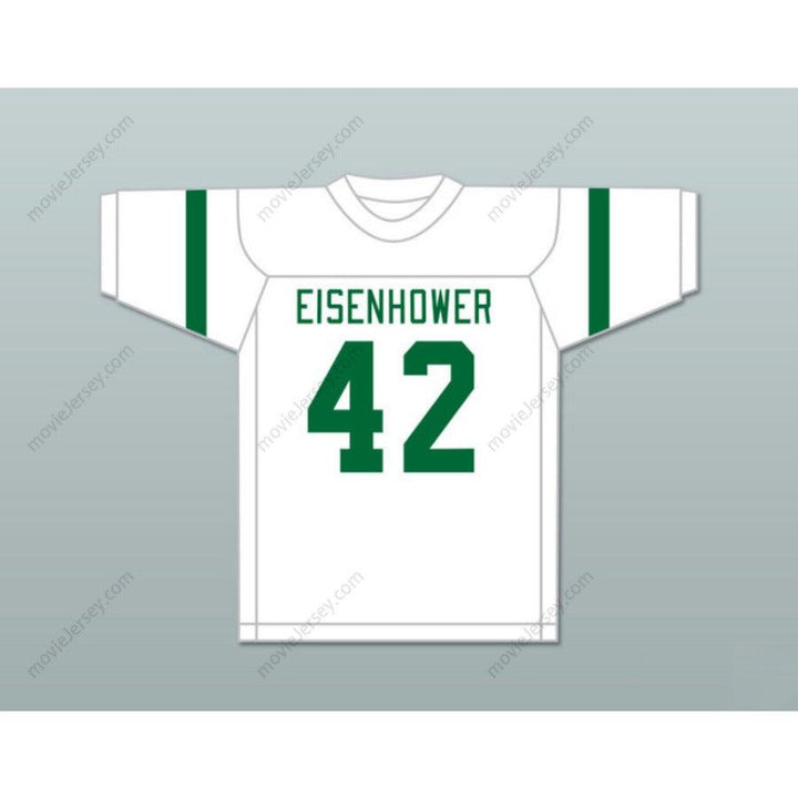 CUSTOM ANY Name Number RONNIE LOTT 42 EISENHOWER HIGH SCHOOL EAGLES GREEN FOOTBALL JERSEY Top Stitched S-6XL