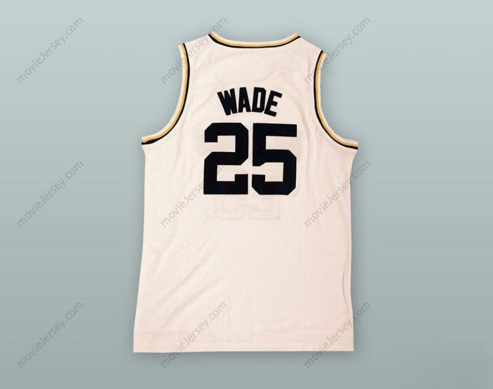 CUSTOM ANY Name Number DWYANE WADE 25 HAROLD L. RICHARDS HIGH SCHOOL BASKETBALL JERSEY Top Stitched S-6XL