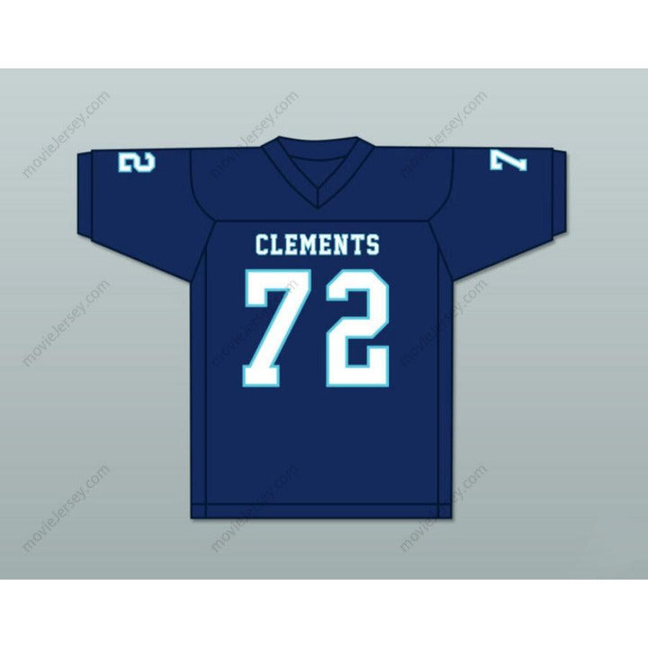 CUSTOM ANY Name Number RASHAWN SLATER 72 CLEMENTS HIGH SCHOOL RANGERS FOOTBALL JERSEY Top Stitched S-6XL