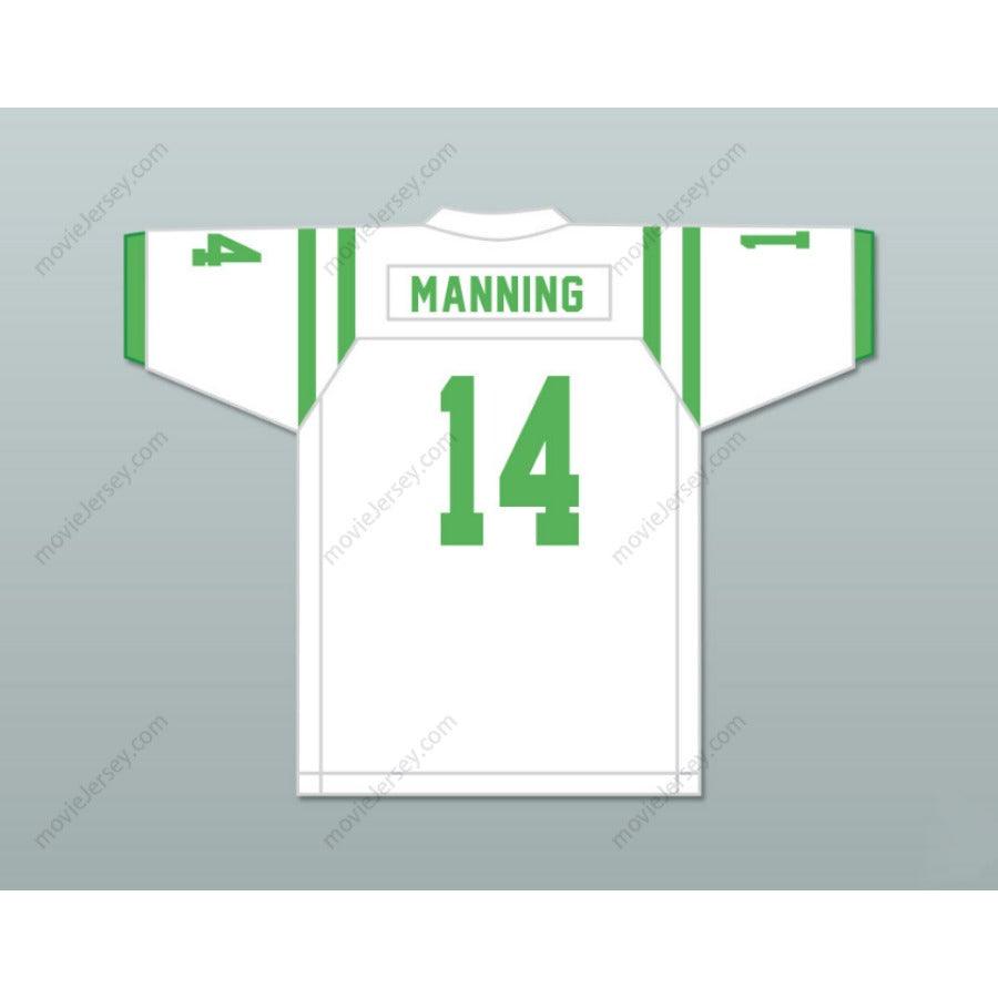 CUSTOM Name VERSION ELI MANNING 14 ISIDORE NEWMAN HIGH SCHOOL FOOTBALL JERSEY Top Stitched S-6XL