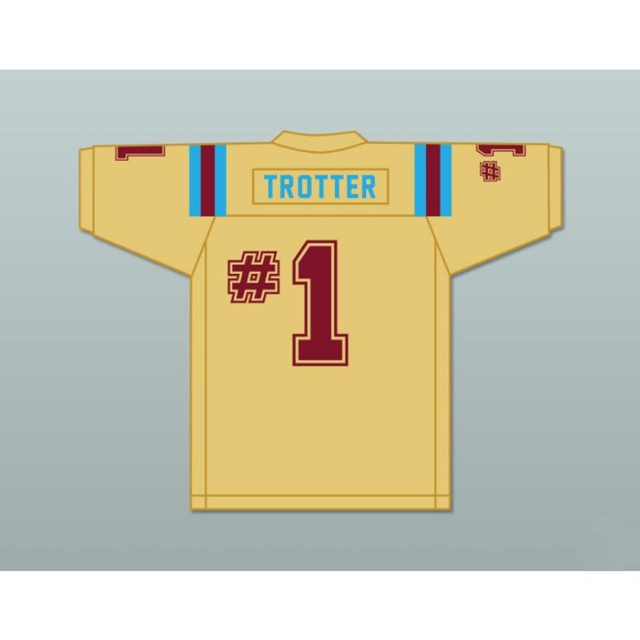 CUSTOM ANY Name Number TROTTER #1 HEARTLAND STATE UNIVERSITY Football Jersey Top Stitched S-6XL