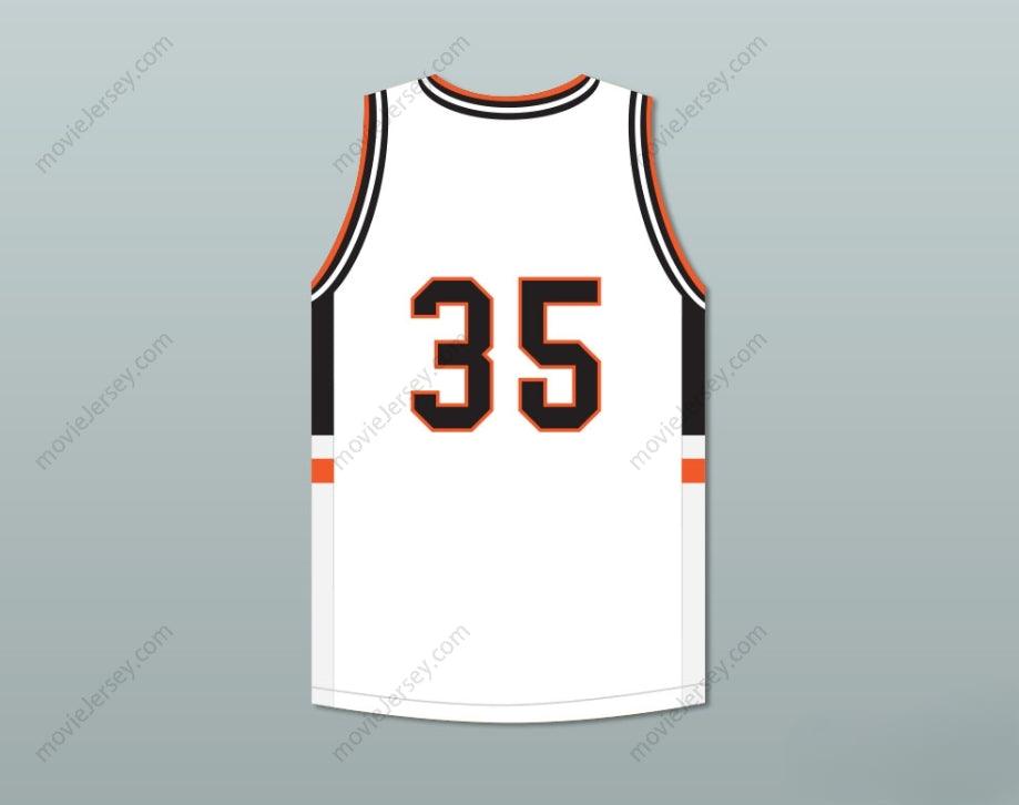 CUSTOM ANY Name Number TONY ROMO 35 BURLINGTON HIGH SCHOOL DEMONS WHITE BASKETBALL JERSEY Top Stitched S-6XL