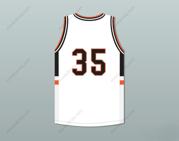 CUSTOM ANY Name Number TONY ROMO 35 BURLINGTON HIGH SCHOOL DEMONS WHITE BASKETBALL JERSEY Top Stitched S-6XL