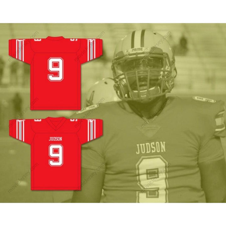 CUSTOM ANY Name Number DEMARVIN LEAL 9 JUDSON HIGH SCHOOL Football Jersey Top Stitched S-6XL