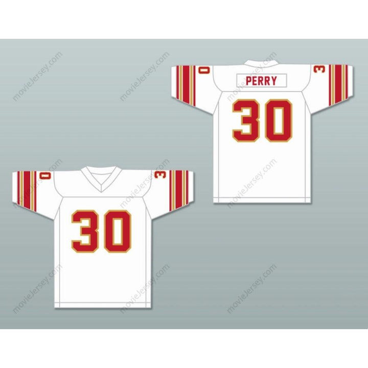 CUSTOM ANY Name Number 1983 USFL LEON PERRY 30 BIRMINGHAM STALLIONS ROAD Football Jersey Top Stitched S-6XL