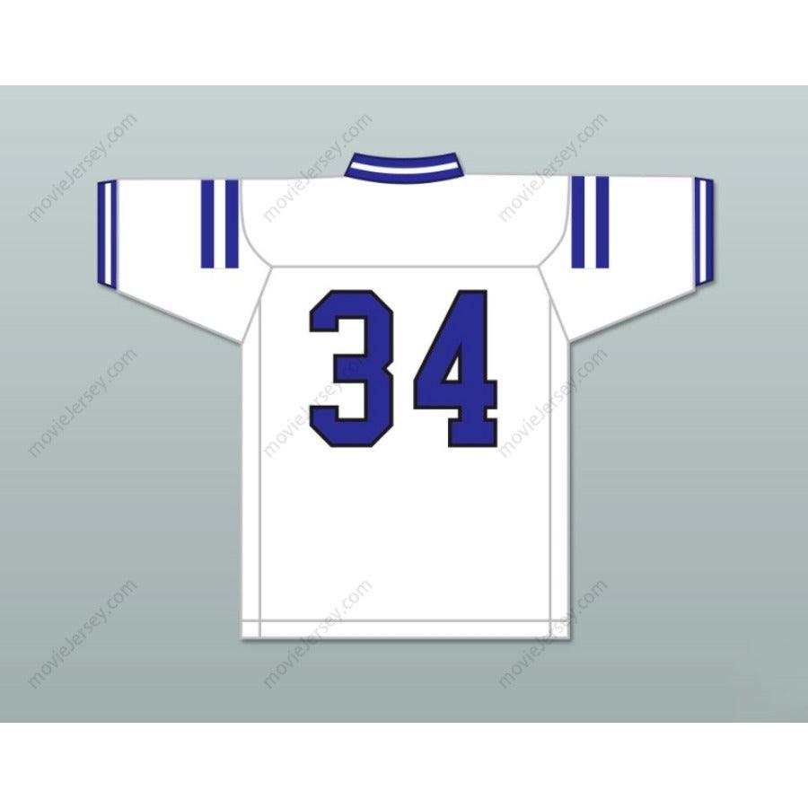 CUSTOM ANY Name Number ZAMIR WHITE 34 SCOTLAND HIGH SCHOOL FIGHTING SCOTS Football Jersey Top Stitched S-6XL