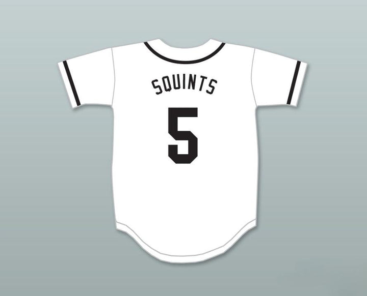 Custom Any Name Number MICHAEL 'SQUINTS' PALLEDOROUS 5 BASEBALL JERSEY THE SANDLOT Top Stitched S-6XL
