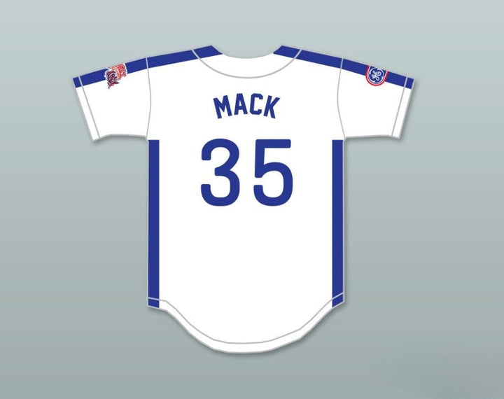 Custom Any Name Number SHANE MACK 35 1984 USA TEAM WHITE BUTTON DOWN BASEBALL JERSEY Top Stitched S-6XL