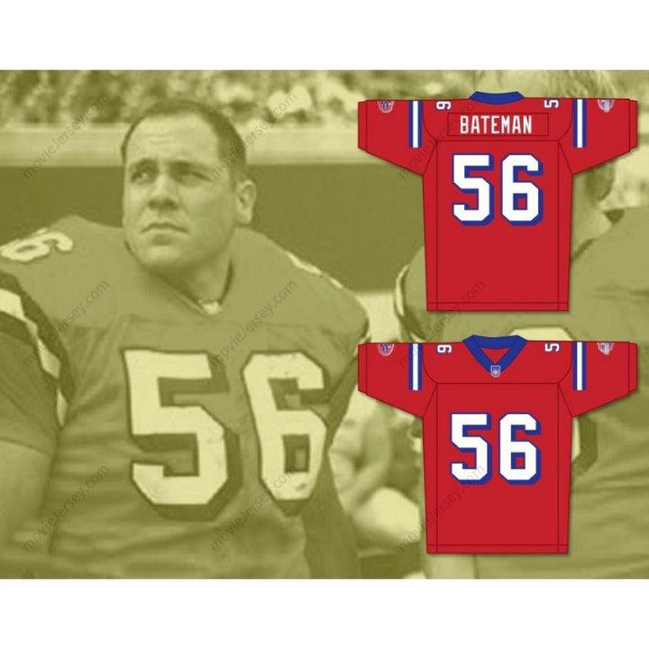 CUSTOM ANY Name Number JON FAVREAU DANIEL BATEMAN 56 WASHINGTON SENTINELS HOME Football Jersey Top Stitched S-6XL