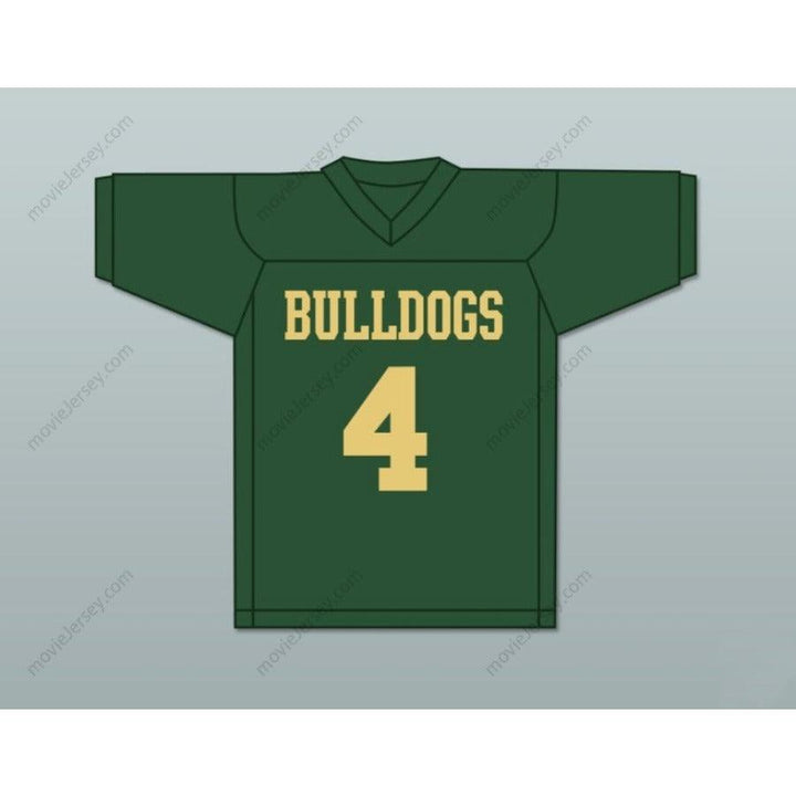 CUSTOM ANY Name Number JOE BURROW 4 ATHENS MIDDLE SCHOOL BULLDOGS GREEN Football Jersey Top Stitched S-6XL