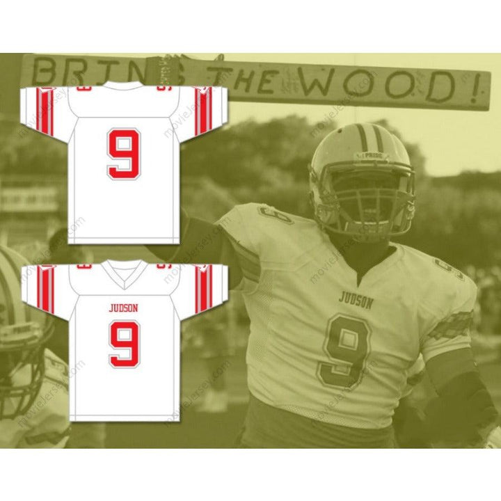 CUSTOM ANY Name Number DEMARVIN LEAL 9 JUDSON HIGH SCHOOL Football Jersey Top Stitched S-6XL