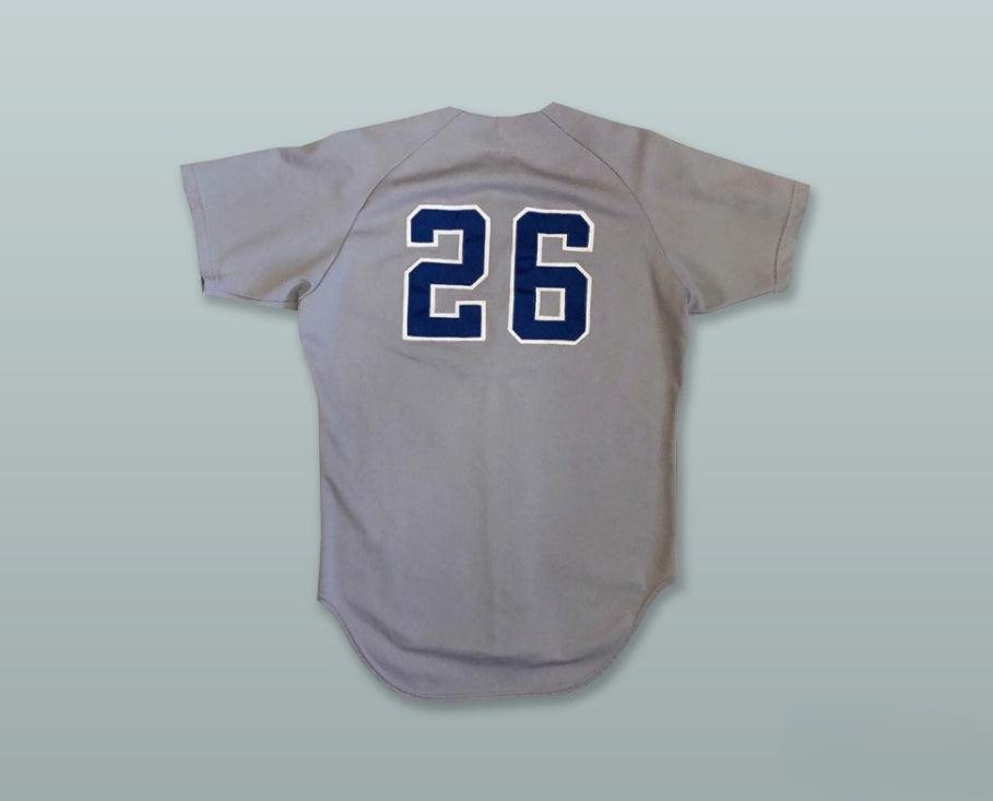 Custom Any Name Number RANGERS 26 GRAY BASEBALL JERSEY Top Stitched S-6XL