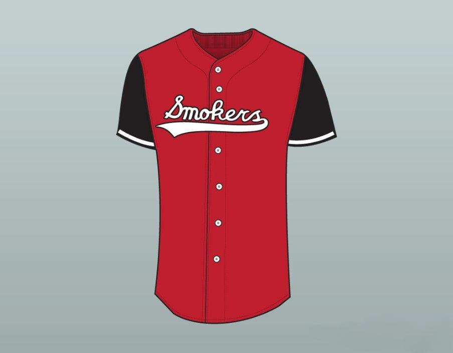 Custom Any Name Number SMOKERS BASEBALL JERSEY STITCH SEWN ANY PLAYER Top Stitched S-6XL