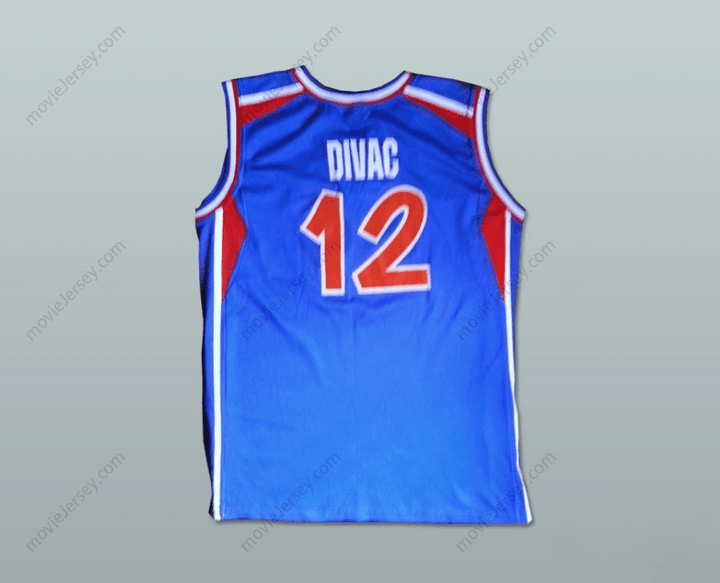 CUSTOM ANY Name Number VLADE DIVAC 12 YUGOSLAVIA BASKETBALL JERSEY STITCH SEWN ANY PLAYER Top Stitched S-6XL