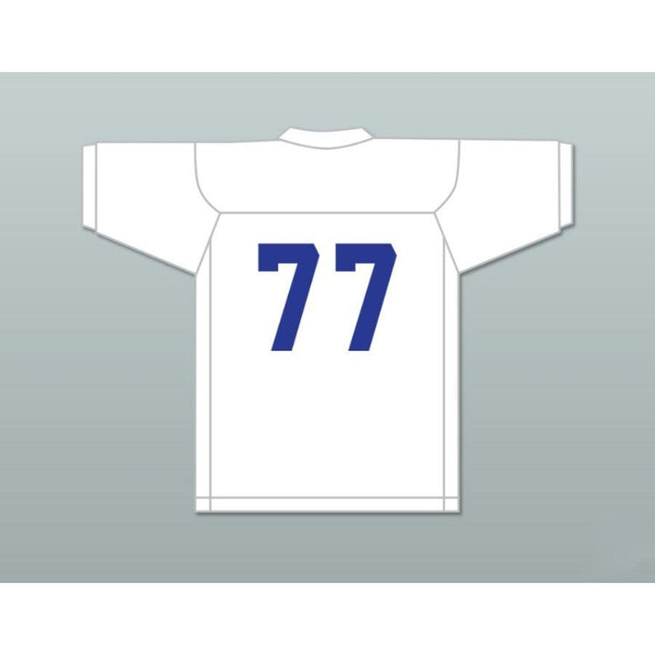 CUSTOM ANY Name Number SENIORS 77 WHITE FOOTBALL JERSEY DAZED AND CONFUSED Top Stitched S-6XL
