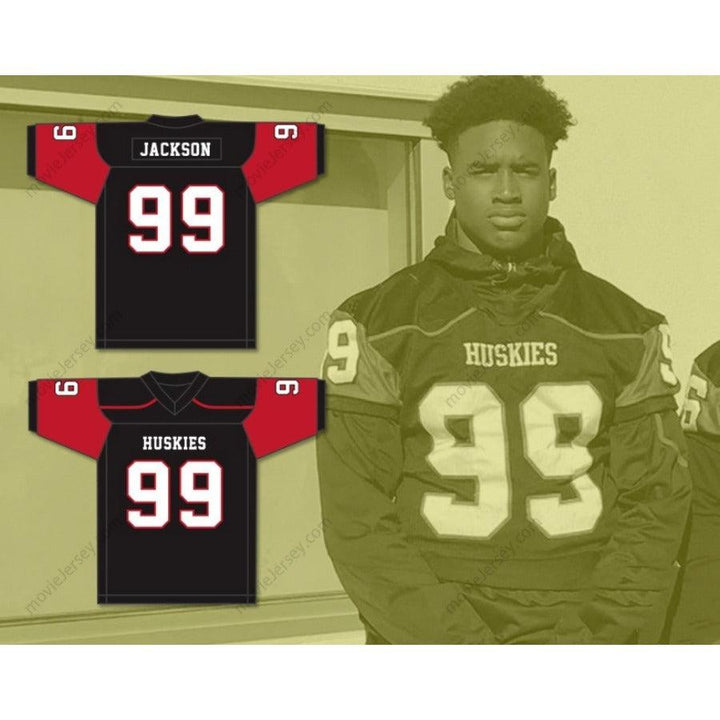 CUSTOM ANY Name Number DRAKE JACKSON 99 CENTENNIAL HIGH SCHOOL HUSKIES Football Jersey Top Stitched S-6XL