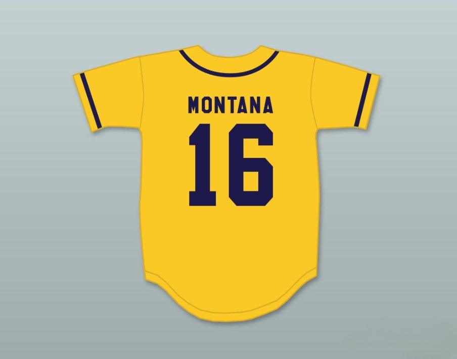 Custom Any Name Number JOE MONTANA 16 RINGGOLD HIGH SCHOOL RAMS BASEBALL JERSEY Top Stitched S-6XL