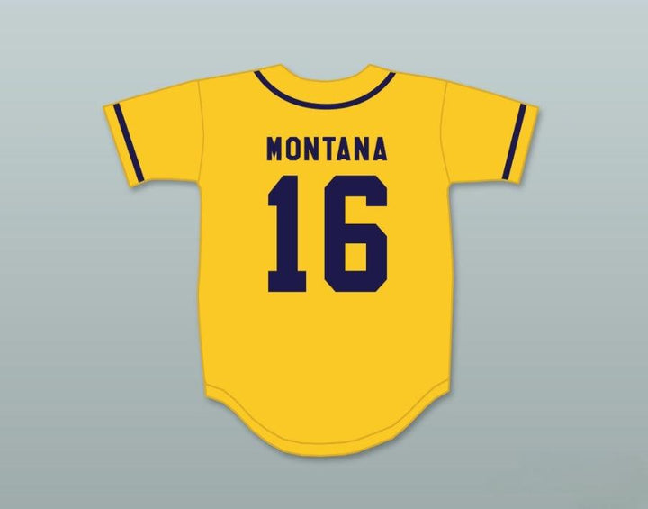 Custom Any Name Number JOE MONTANA 16 RINGGOLD HIGH SCHOOL RAMS BASEBALL JERSEY Top Stitched S-6XL