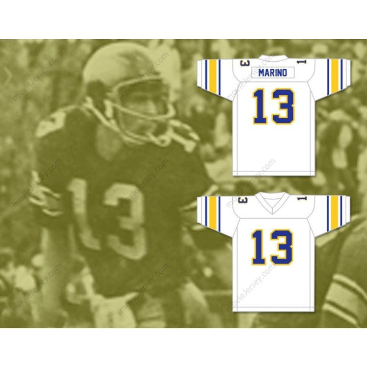 CUSTOM ANY Name Number DAN MARINO 13 CENTRAL CATHOLIC HIGH SCHOOL FOOTBALL JERSEY Top Stitched S-6XL