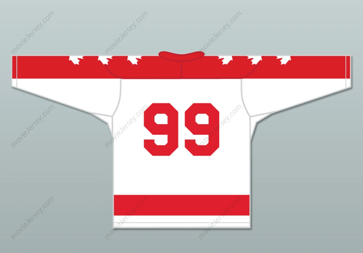 Custom Any Name Number Wayne Gretzky 99 Seneca Nationals Hockey Jersey Metro Junior B Hockey League Top Stitched S-6XL